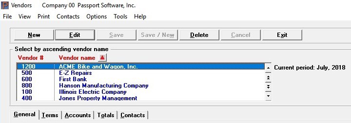 Accounts payable software for small business screenshot