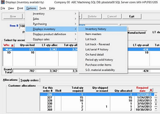 Our manufacturing software for small business screen