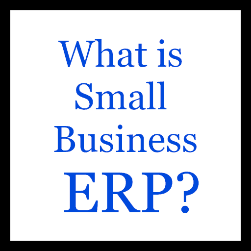 Image of a quote "What is Small Business ERP?"