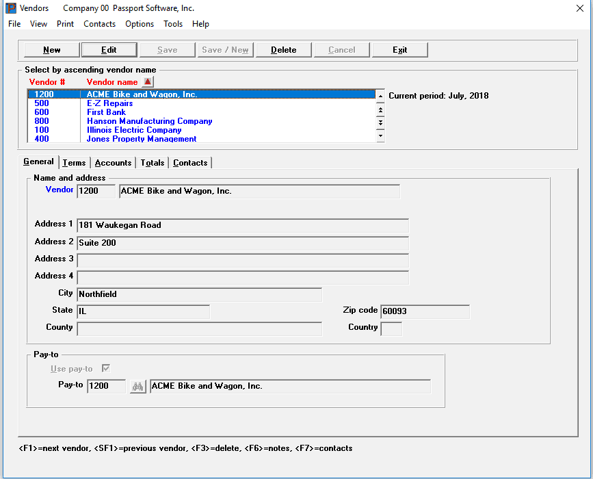 Passport Software's Accounts Software for Small Business